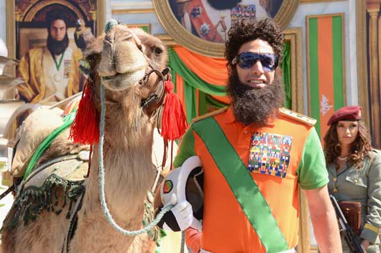 Sacha Baron Cohen as the The Dictator at the Cannes Film Festival